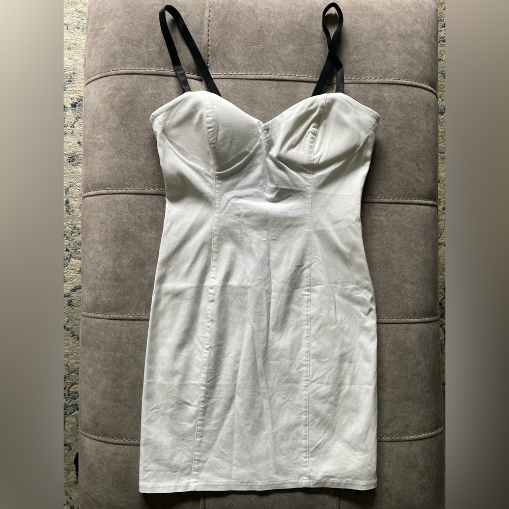 G BY GUESS White Mini Dress Size Medium